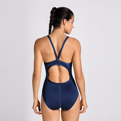Competitive Athletic Racerback Training Navy One Piece Swimsuit - 0cm