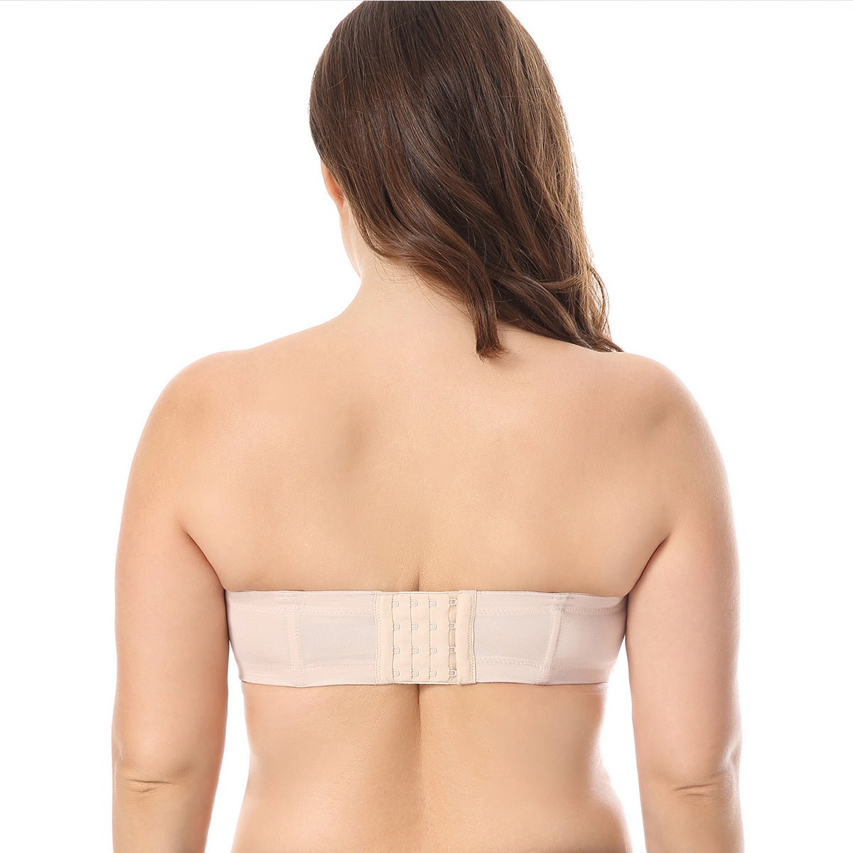 Contour Multiway Strapless Plus Size Underwire Nude Full Coverage Bra 0cm