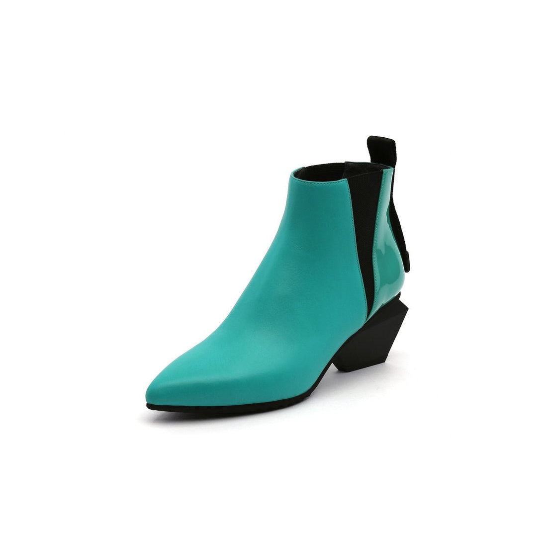 Cubed Dimension Green Boots - 0cm