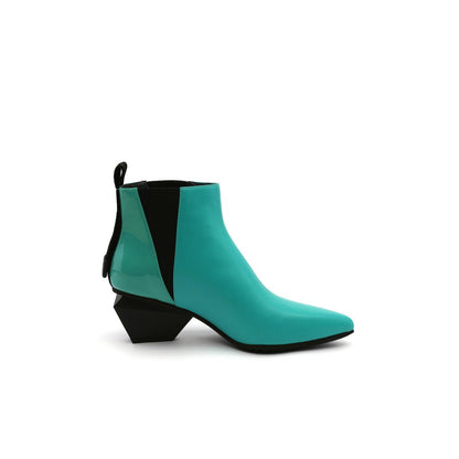 Cubed Dimension Green Boots - 0cm