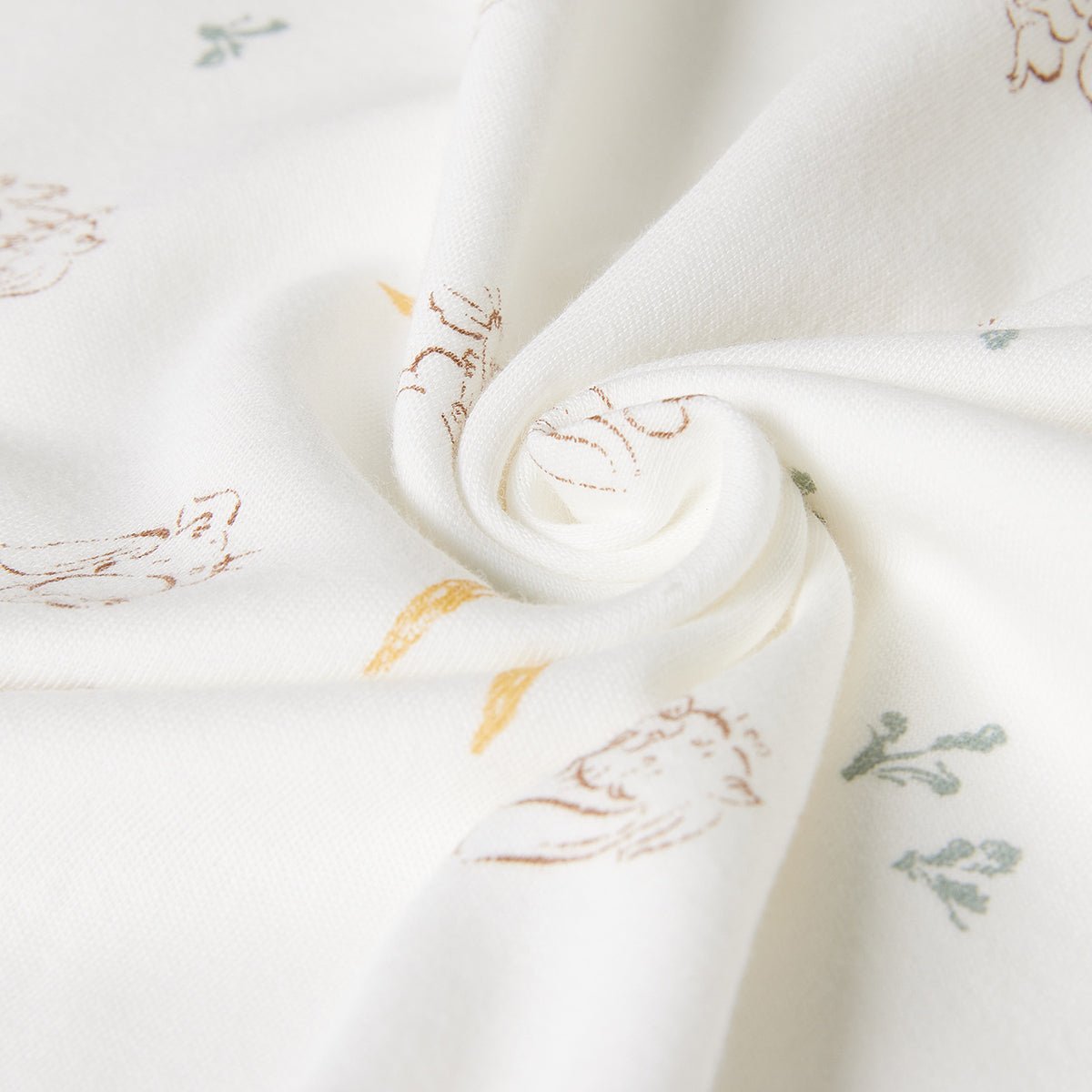 Cute Rabbit Waterproof Baby White Changing Mat 0cm