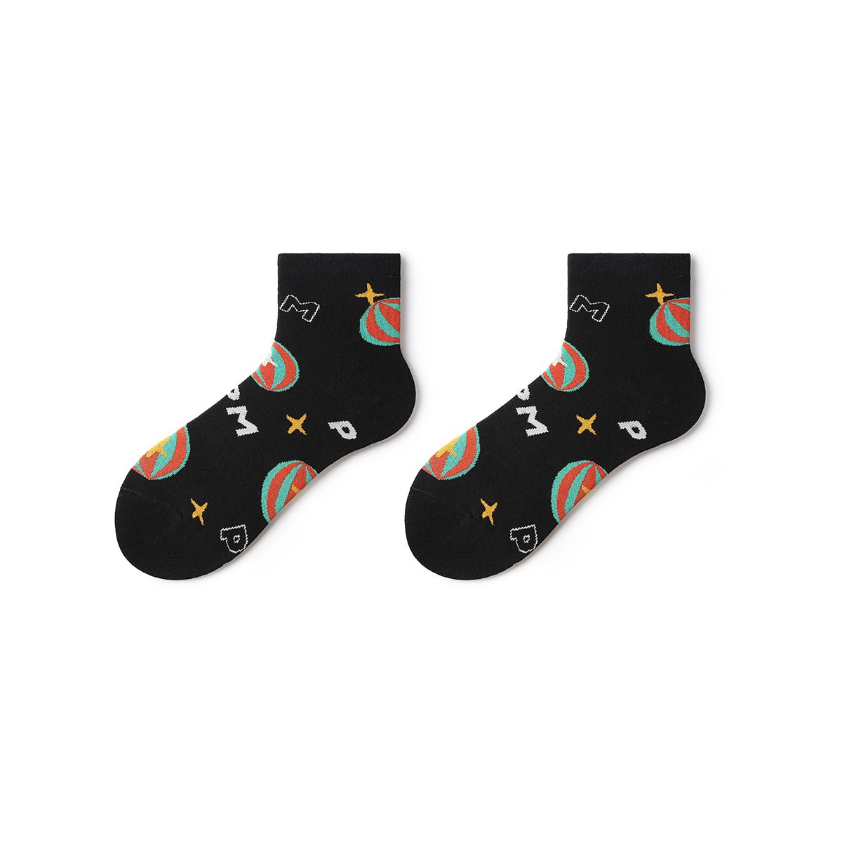 Fun Master Summer Women 5pcs Crew Socks Set 0cm