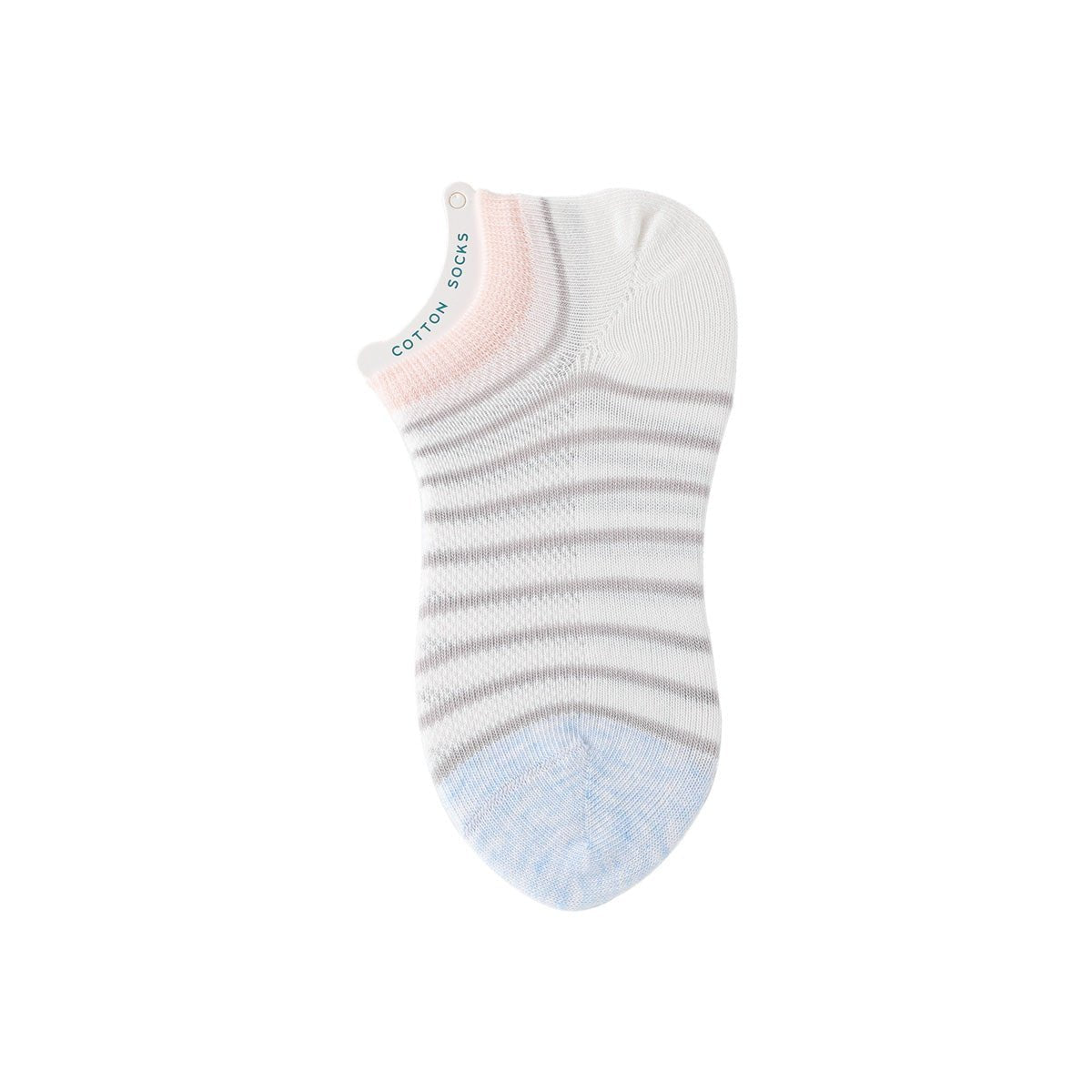 Hide & Seek Thin Mesh Breathable Girl 5pcs Ankle Socks Set 0cm