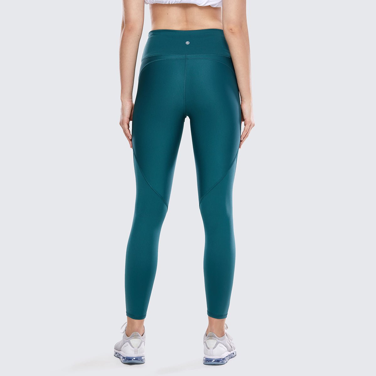 Hugged Feeling Compression Green Workout Leggings 0cm
