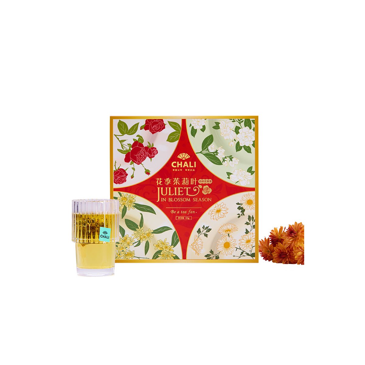 Juliet In Blossom Season 4 Flavoured Herbal Tea Pack 55g (20 Tea Bags) - 0cm