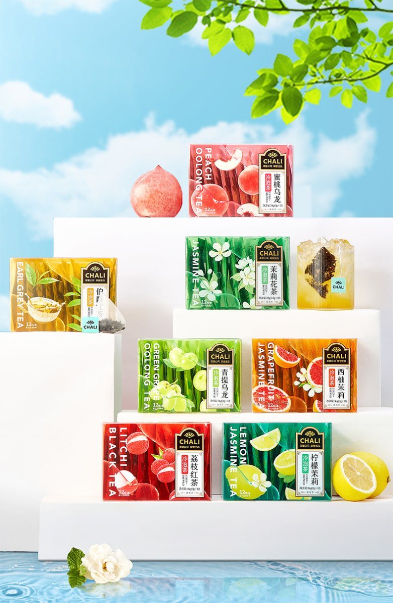 Litchi Black Cold Brew Tea 36g (12 Tea Bags) 0cm
