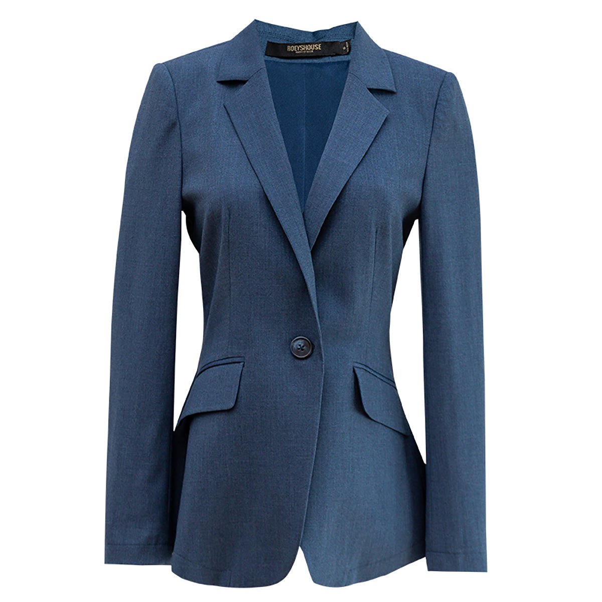Luxurious Teal Blue Blazer 0cm