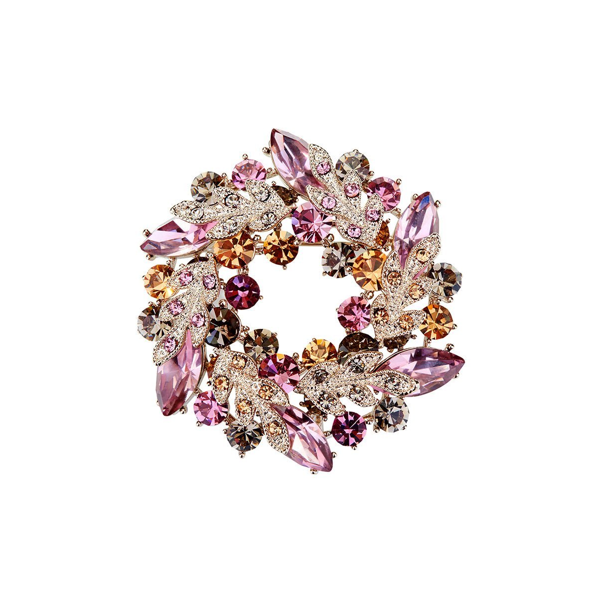 Luxury Garland Purple Brooch 0cm