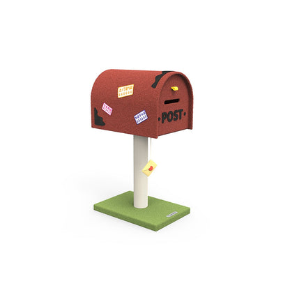 Mailbox Red Climbing Frame Cat Tree - 0cm