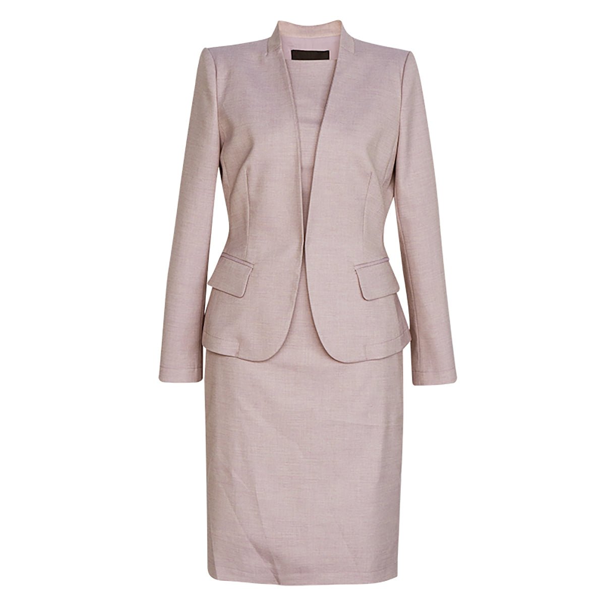 Matching Dress and Blazer Set in Pink 0cm