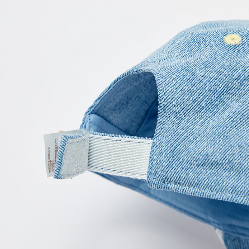 Mini Construction Vehicles Boy Denim Blue Baseball Cap 0cm