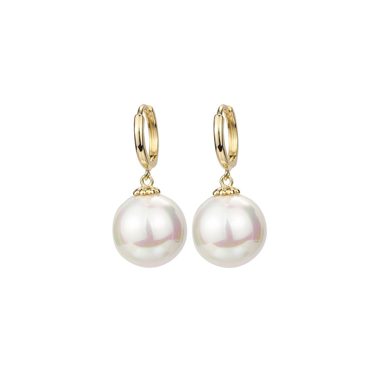One Shot Gold Earrings 0cm