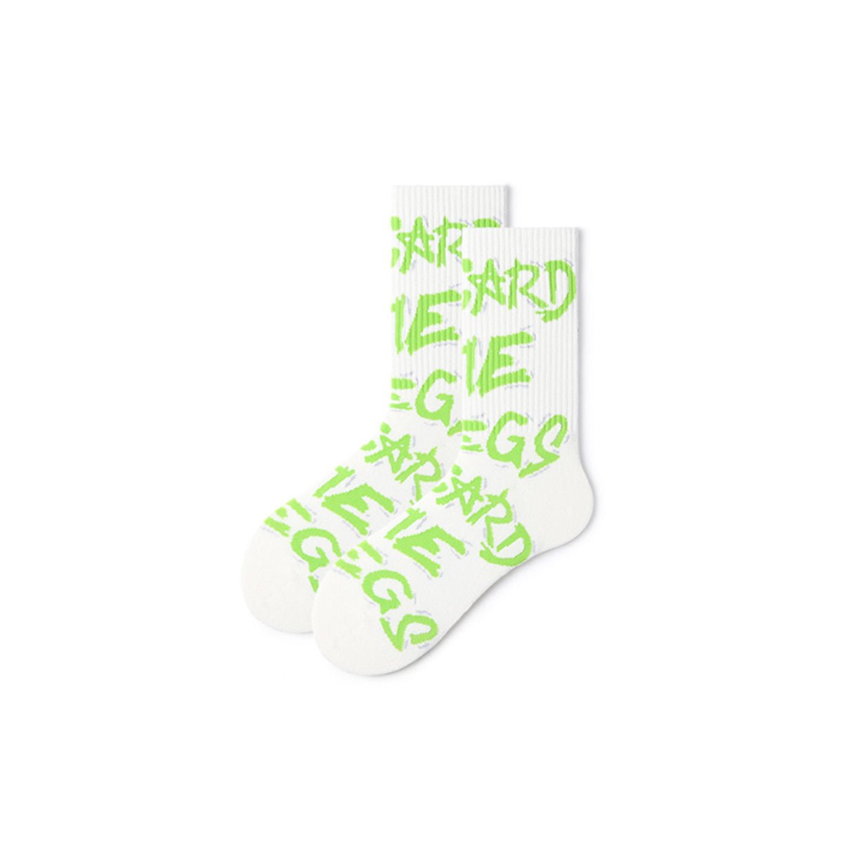 Parkour Graffiti All season Unisex Crew Socks 0cm