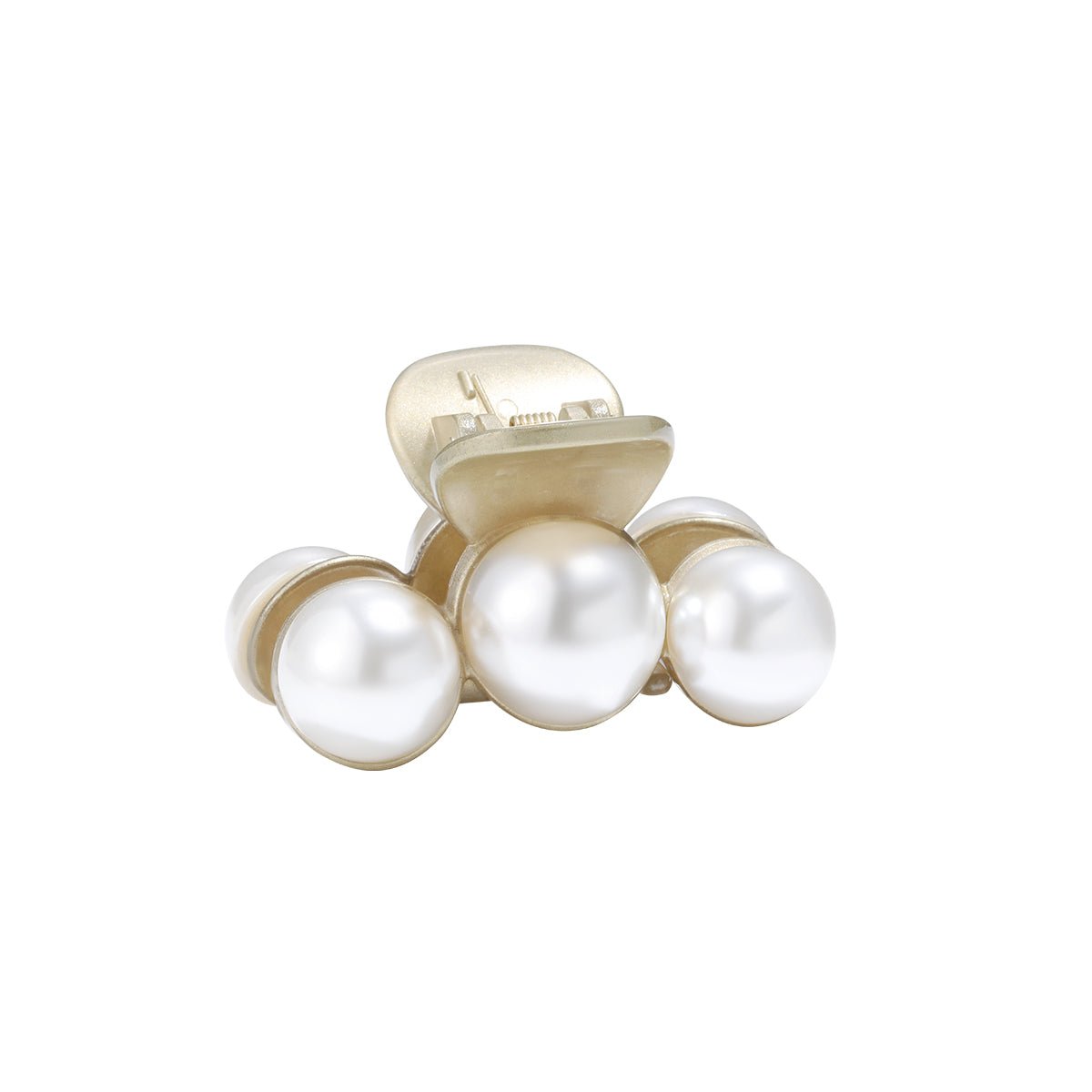 Perla 3 Gold Hair Claw Clip 0cm