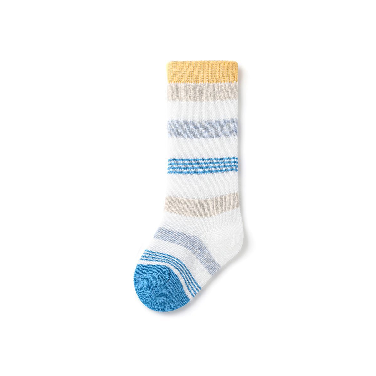 Playful Seal Thin Mesh Breathable Baby Boy 3pcs Over The Knee Socks Set 0cm