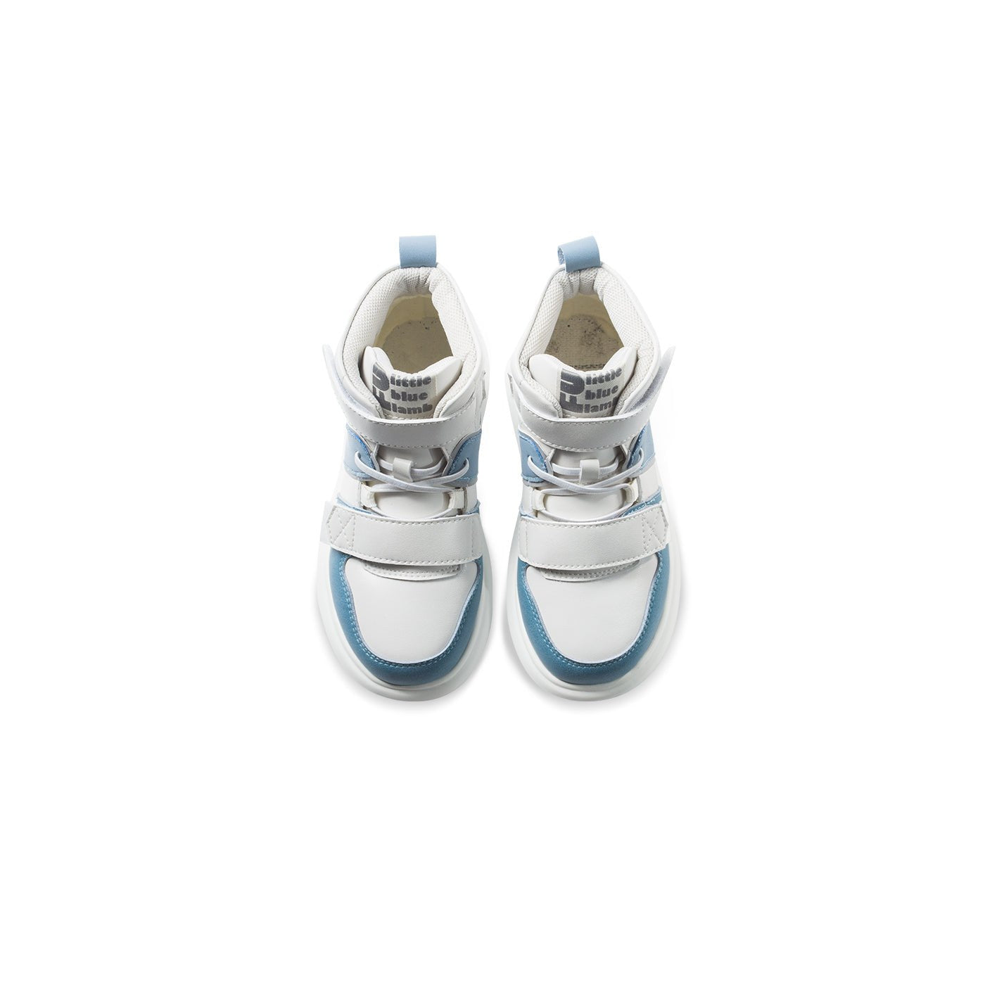 Power House Extra Lightweight Kids Blue High-top Sneakers - 0cm