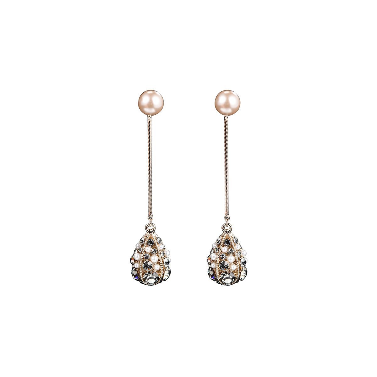 Precious Tear Blue Earrings 0cm