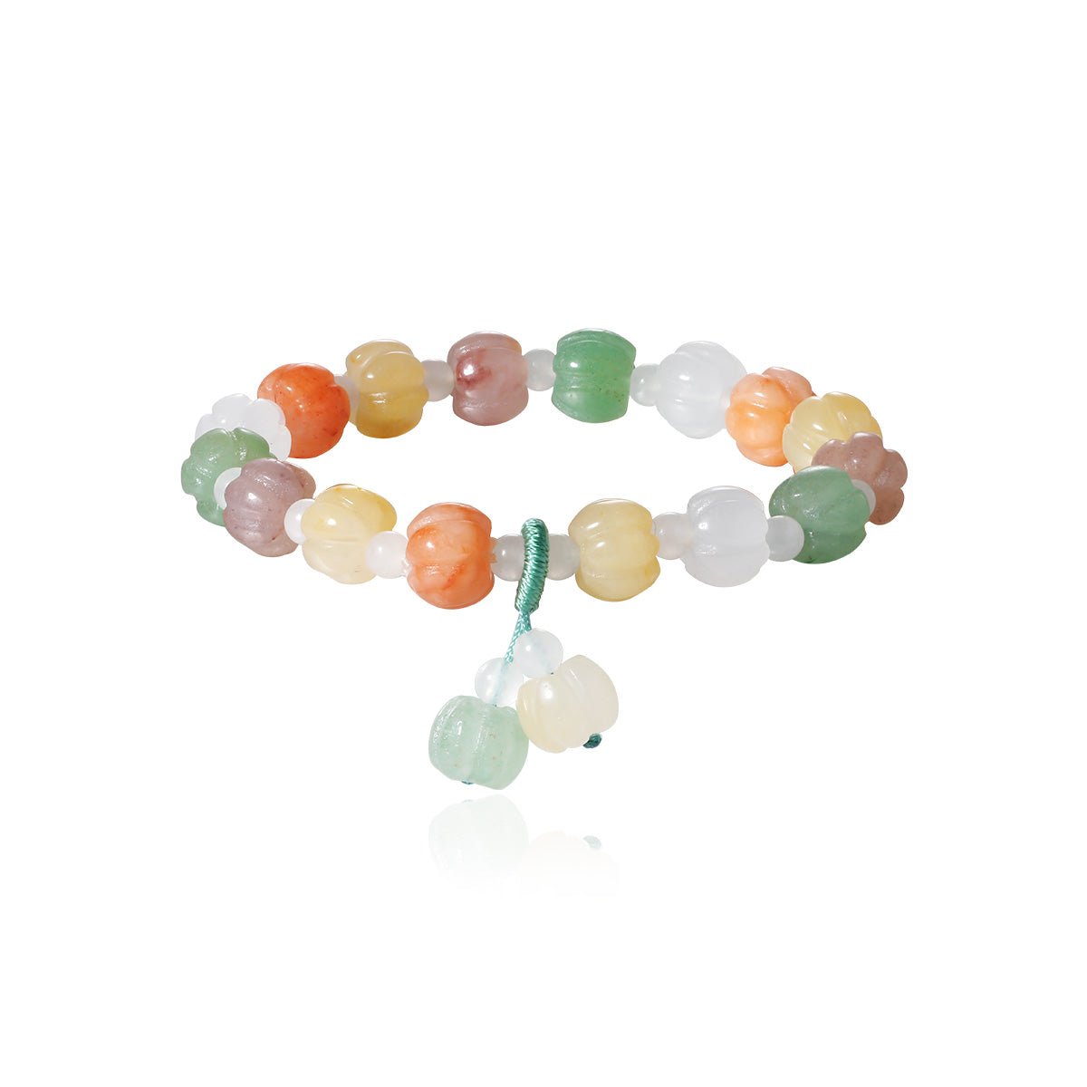 Pumpkin Beads Rainbow Bracelet 0cm