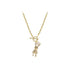 Robust Rabbit Gold Necklace - 0cm
