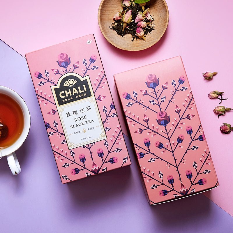 Rose Black Tea 54g (18 Tea Bags) 0cm