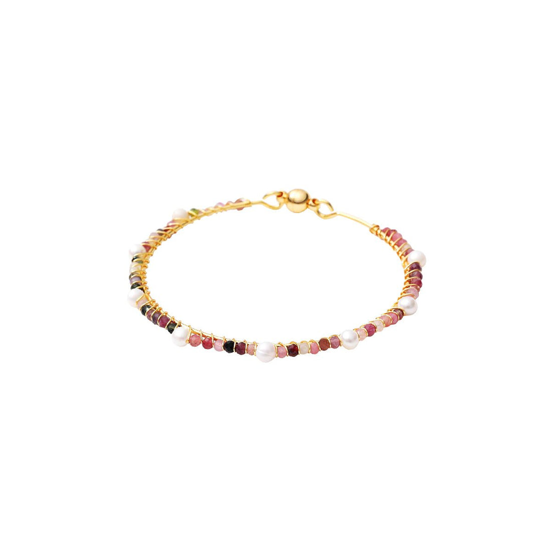 Rouge Tourmaline Rainbow Bracelet - 0cm
