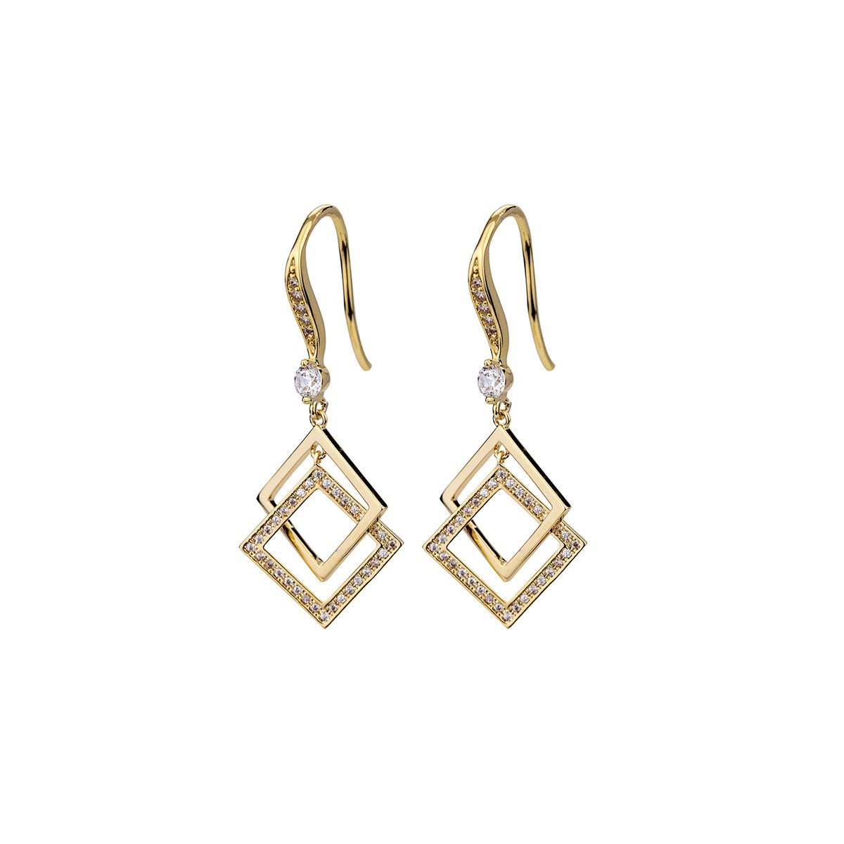 Second Chance Gold Earrings 0cm
