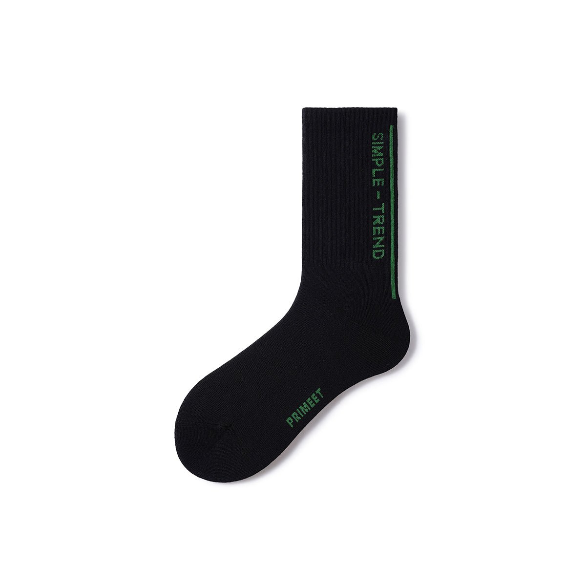 Simple Trend All-season Unisex 5pcs Active Crew Socks Set - 0cm