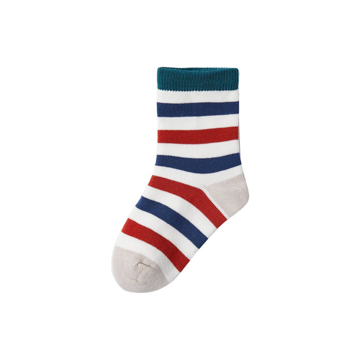 Smile Please Breathable Boy 5pcs Crew Socks Set 0cm