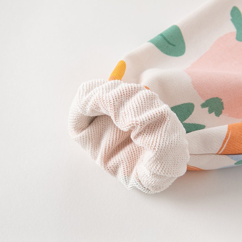 Sunny Farm Girl Floral Pullover Sweater 0cm