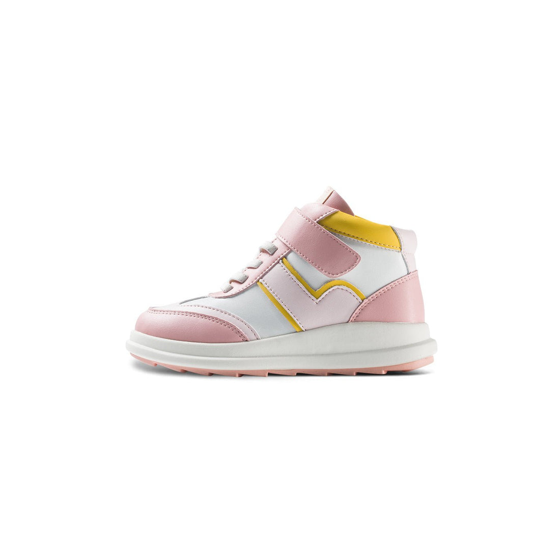 Super Icon Anti-slip Girl Pink Mid-top Sneakers - 0cm