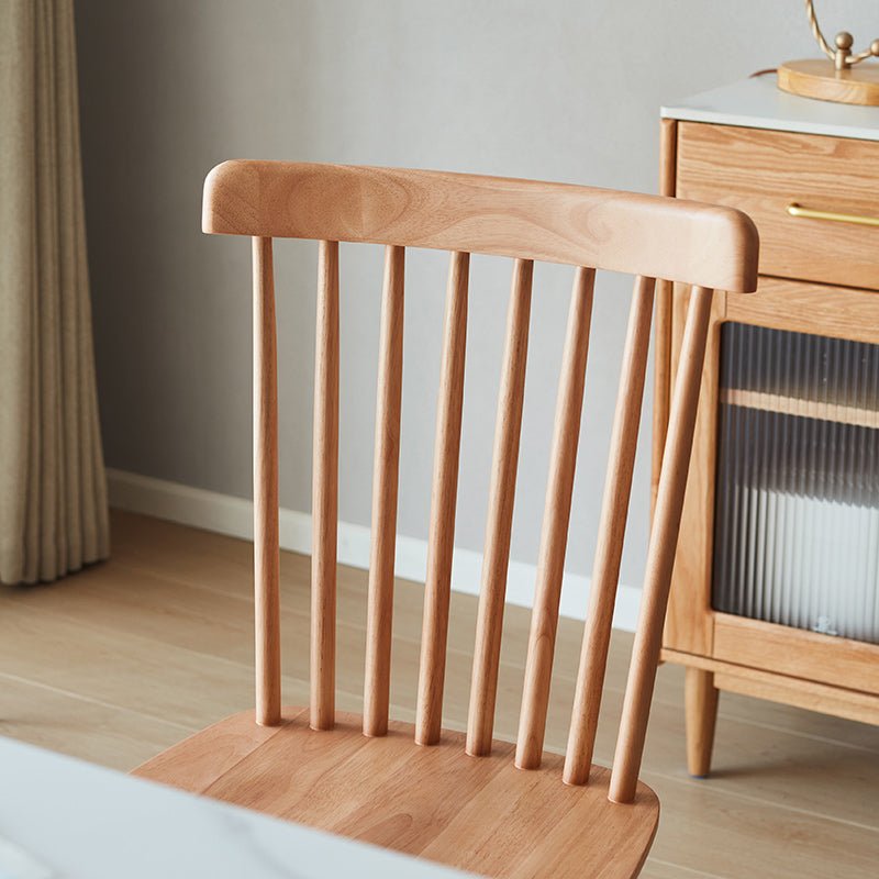 True Color Windsor Spindle Back Natural Dining Chairs (Set of 2) - 0cm