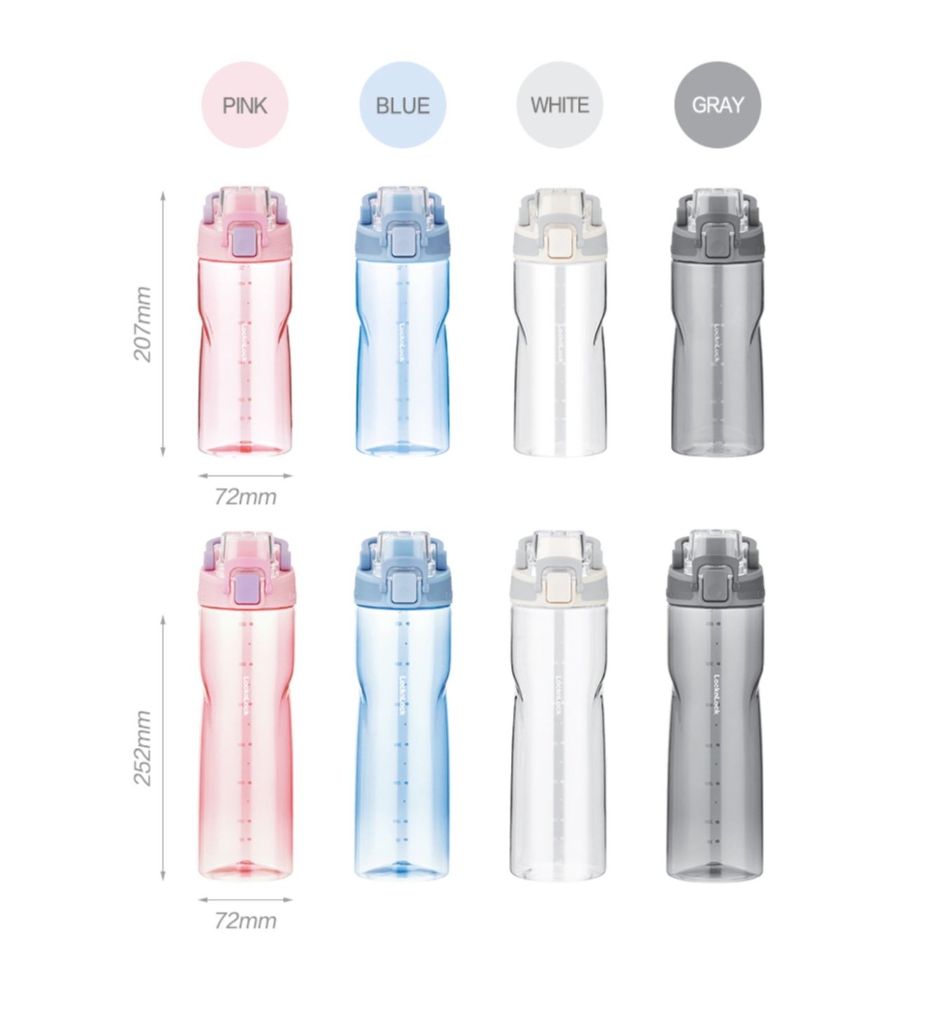 V Line Special Edition 520ml Workout Blue Water Bottle 0cm