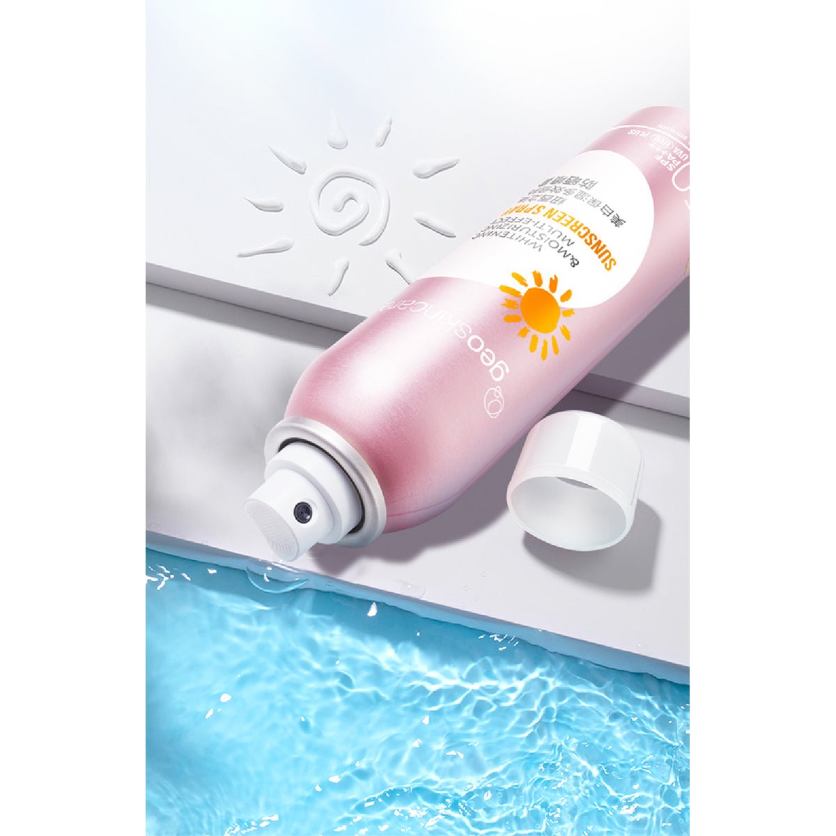 Whitening & Moisturizing Multi effect Sunscreen Spray 120ml (50SPF PA+++ UVA UVB Plus) 0cm