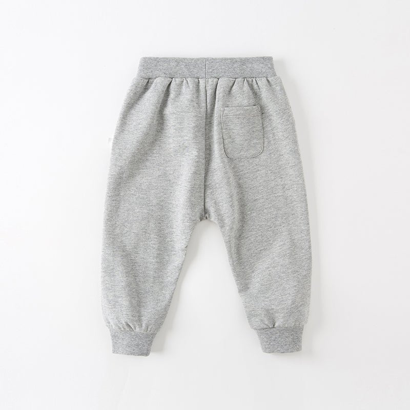 Witty Doggy Boy Grey Sweater Pants - 0cm