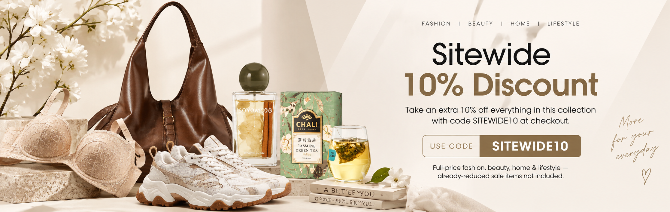 Sitewide 10% Discount