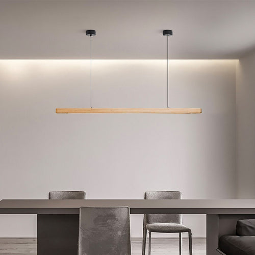 geometric solid wood tri color pendant light natural all 1