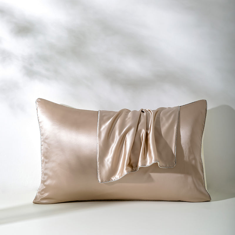 21 Momme Pure Silk Hotel Grade Pillowcase Pair