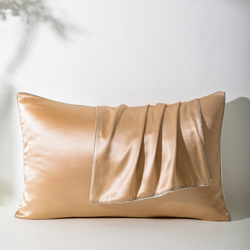 21 Momme Pure Silk Hotel Grade Pillowcase Pair