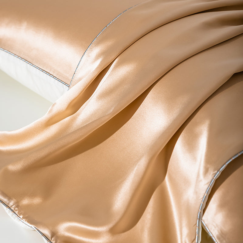 21 Momme Pure Silk Hotel Grade Pillowcase Pair