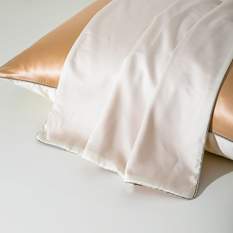 21 Momme Pure Silk Hotel Grade Pillowcase Pair