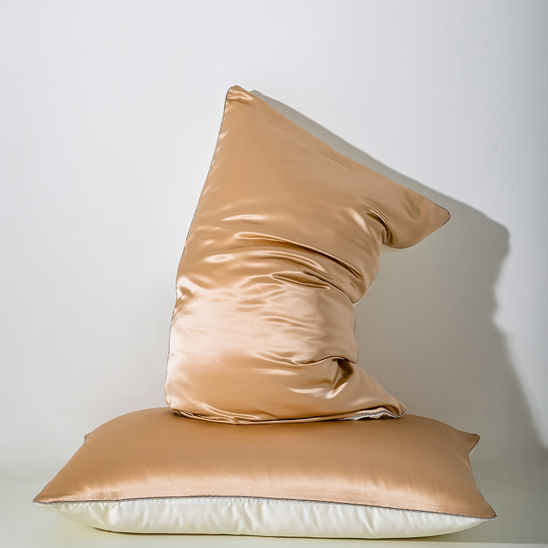 21 Momme Pure Silk Hotel Grade Pillowcase Pair