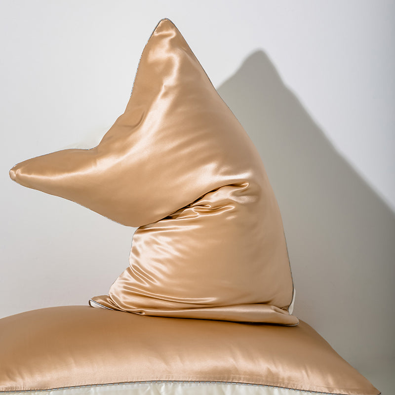 21 Momme Pure Silk Hotel Grade Pillowcase Pair