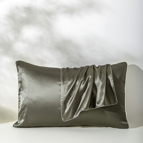 21 Momme Pure Silk Hotel Grade Pillowcase Pair