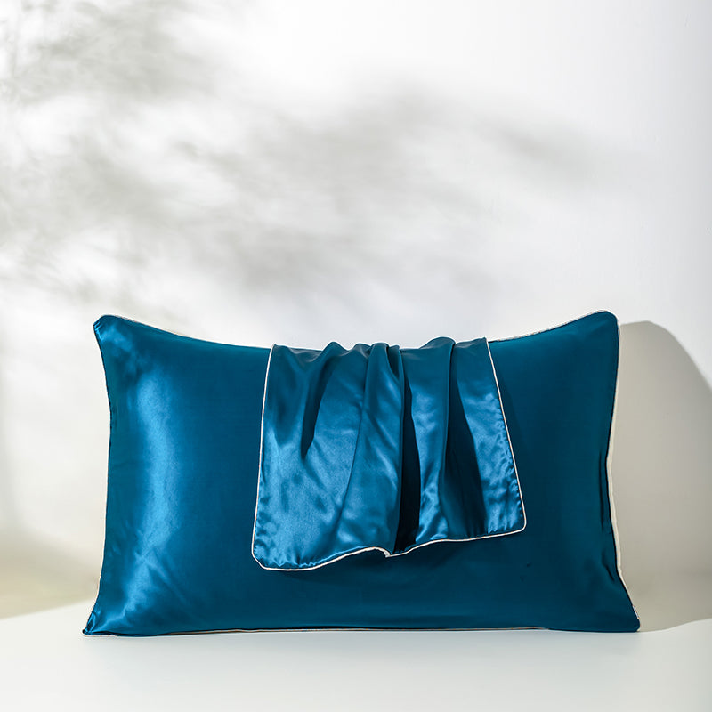 21 Momme Pure Silk Hotel Grade Pillowcase Pair