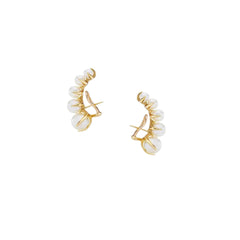 Verdun Hoop Gold Earrings