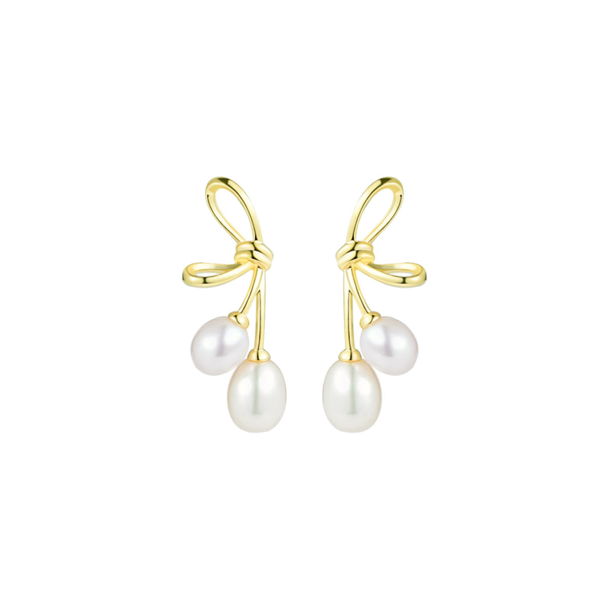 Cherry Bomb Drop Red Earrings