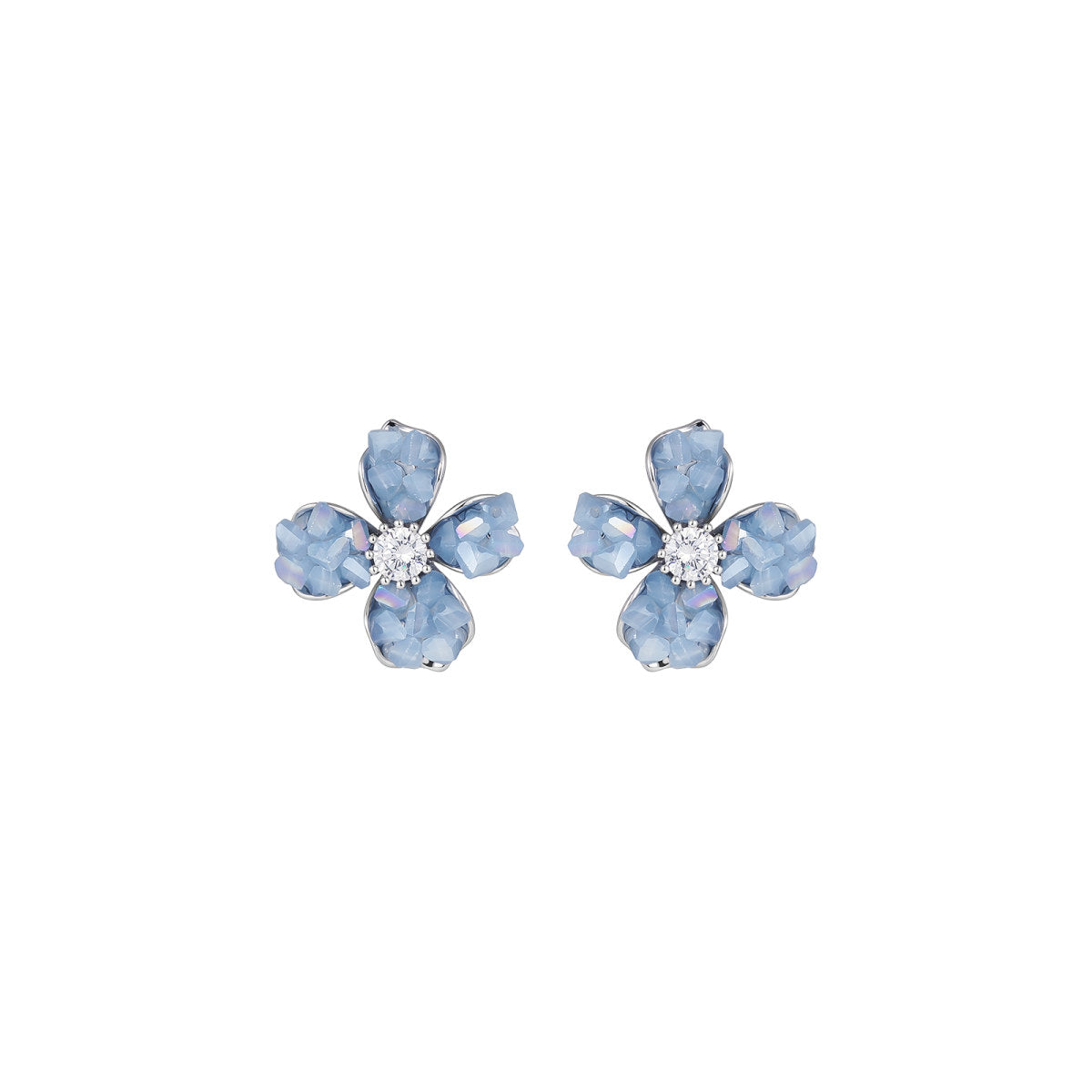Crystal Manuka Blue Earrings