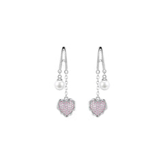 Sweet Treasures Drop Silver Earrings