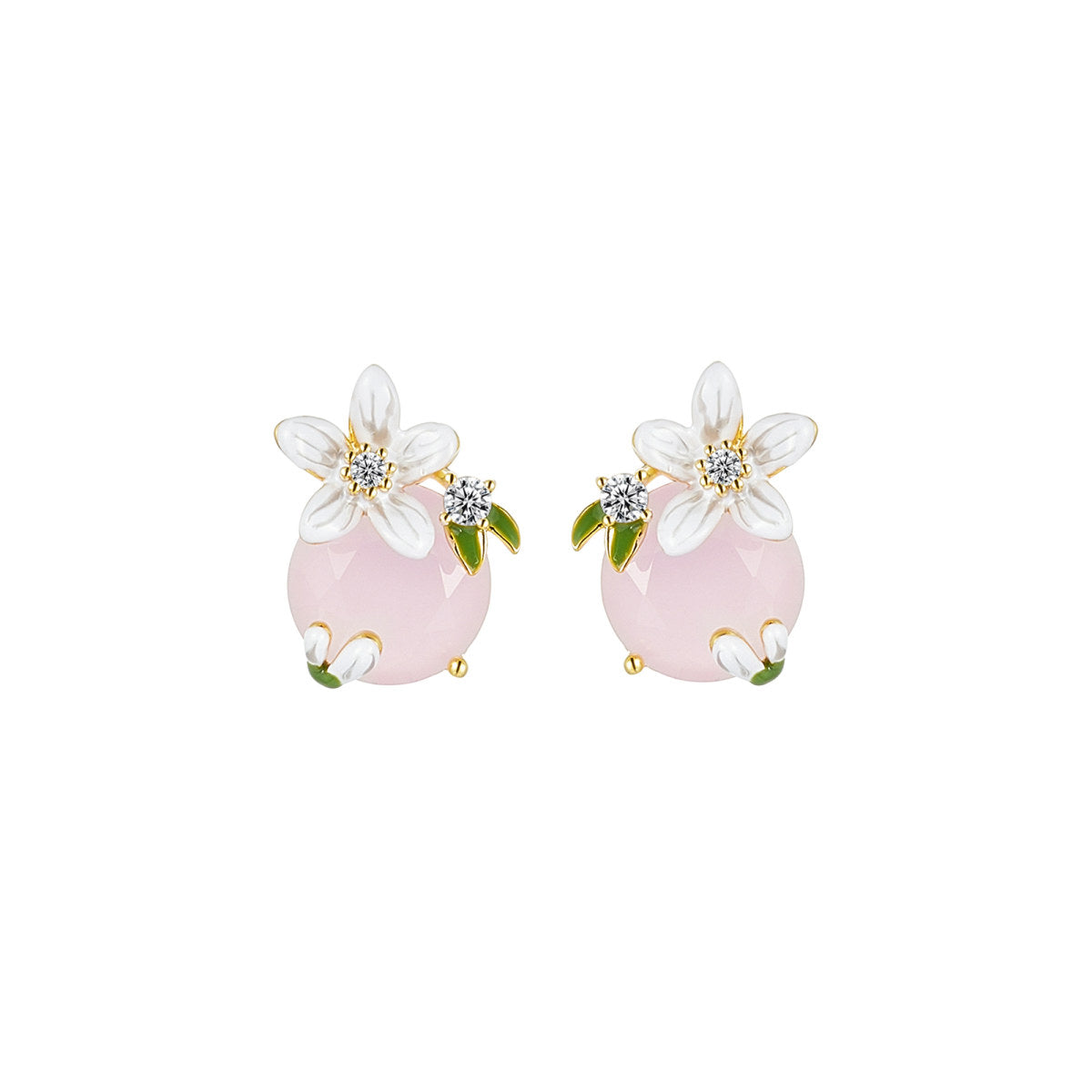 Sping Honey Blossom Pink Earrings