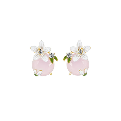 Sping Honey Blossom Pink Earrings